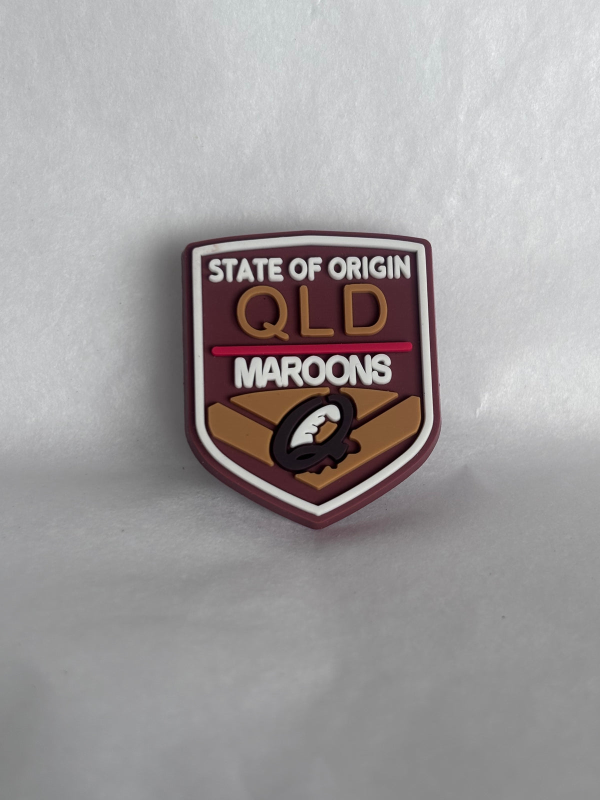 Queensland rugby team badge shoe charm
