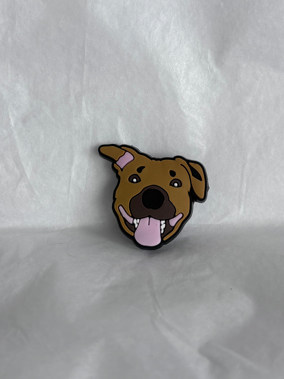 Doberman dog shoe charm