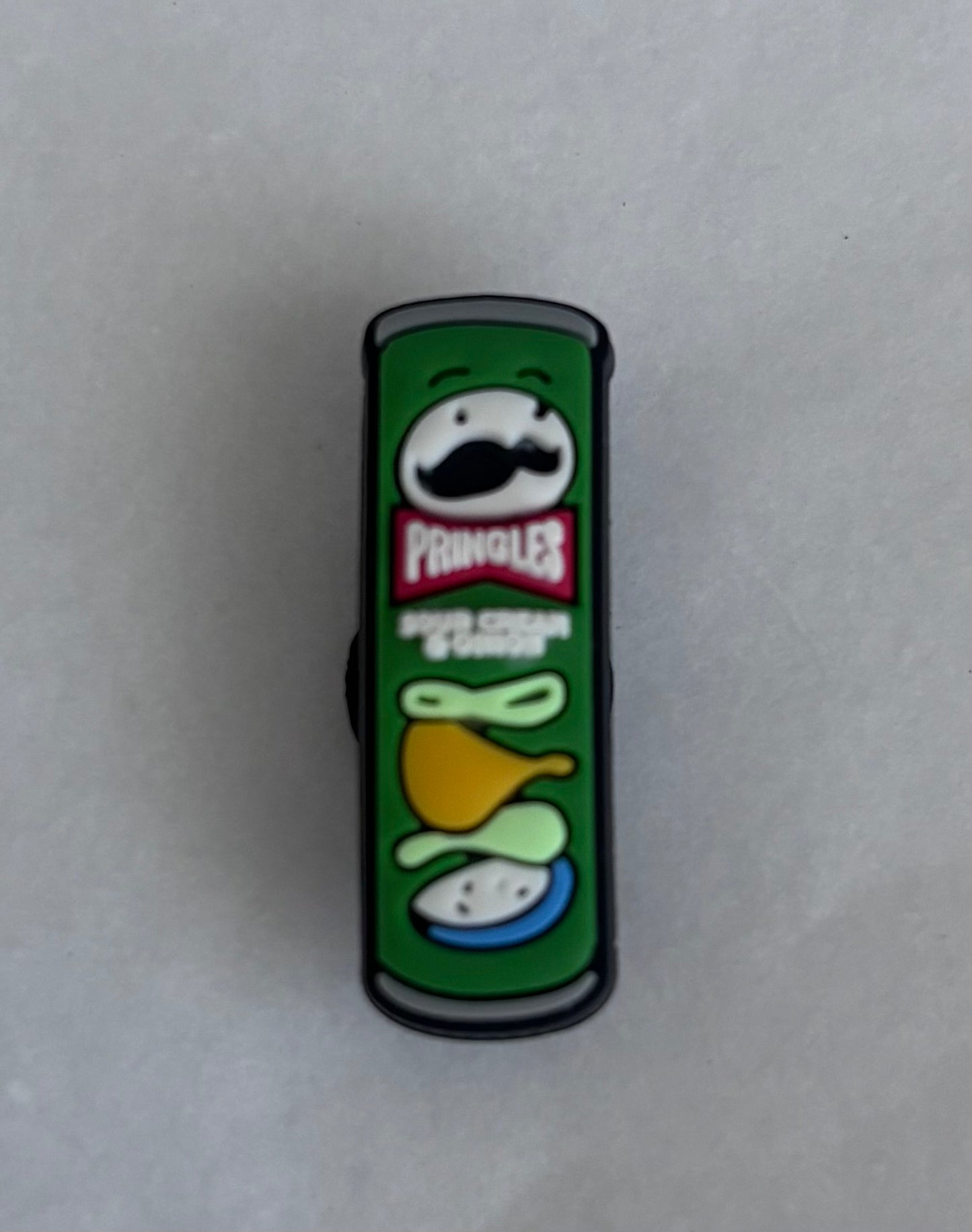 Pringles tub shoe charm