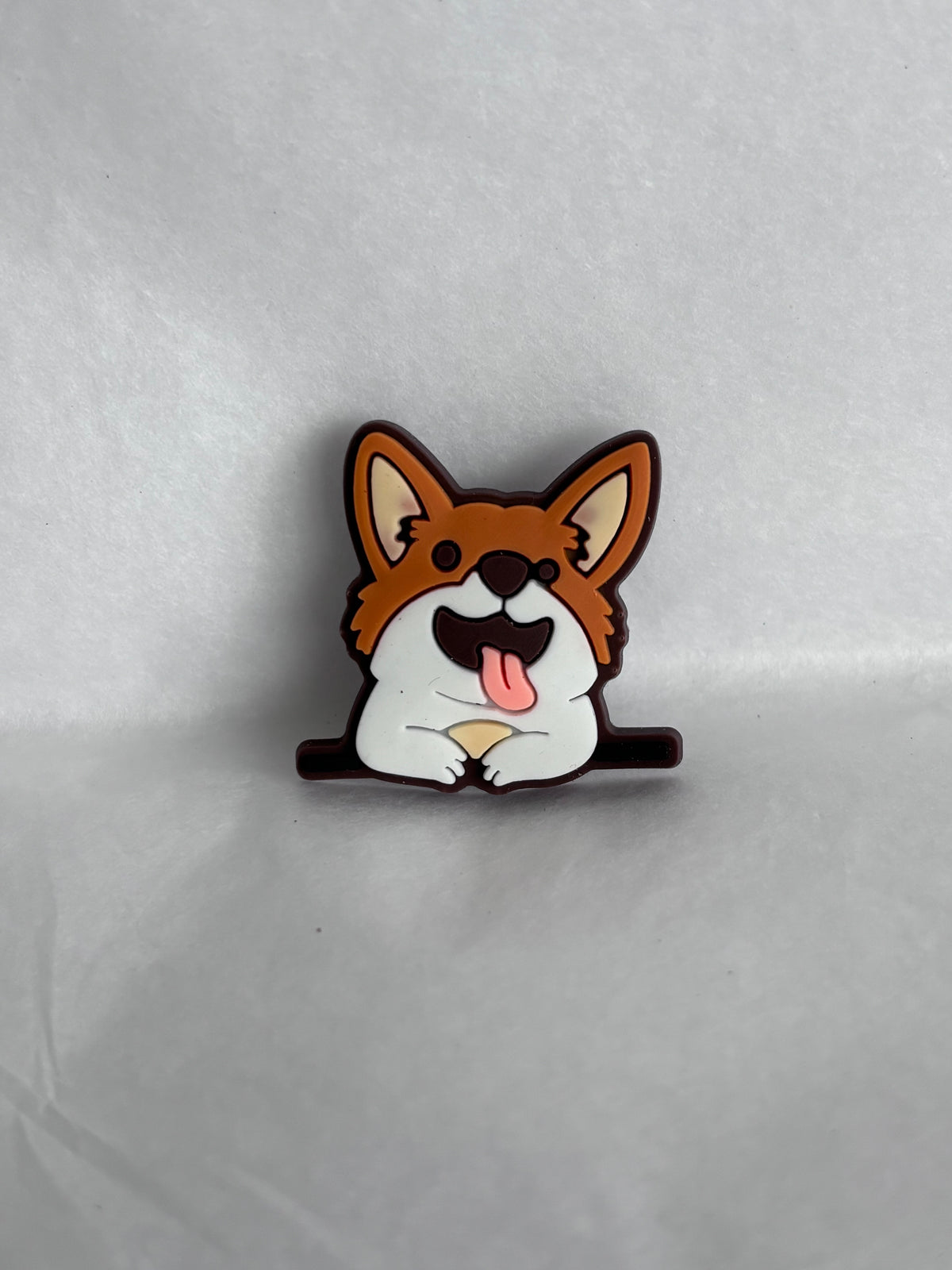 Corgi dog shoe charm