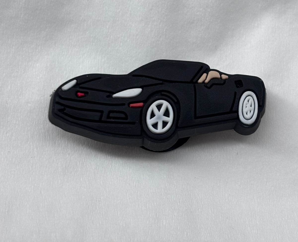 Black sports car