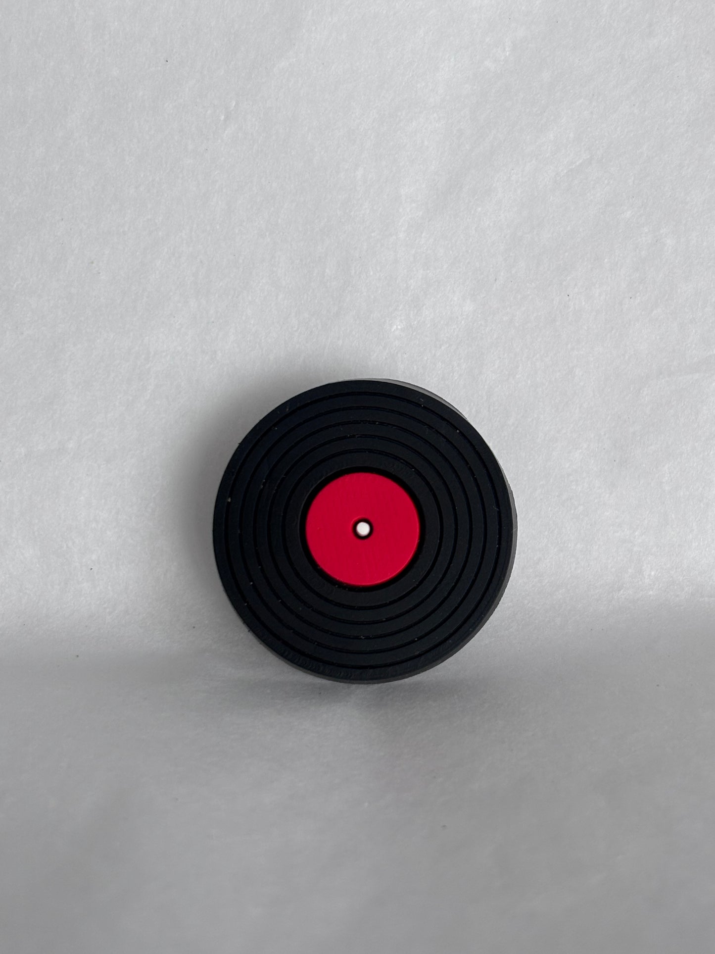 Vinyl shoe charm