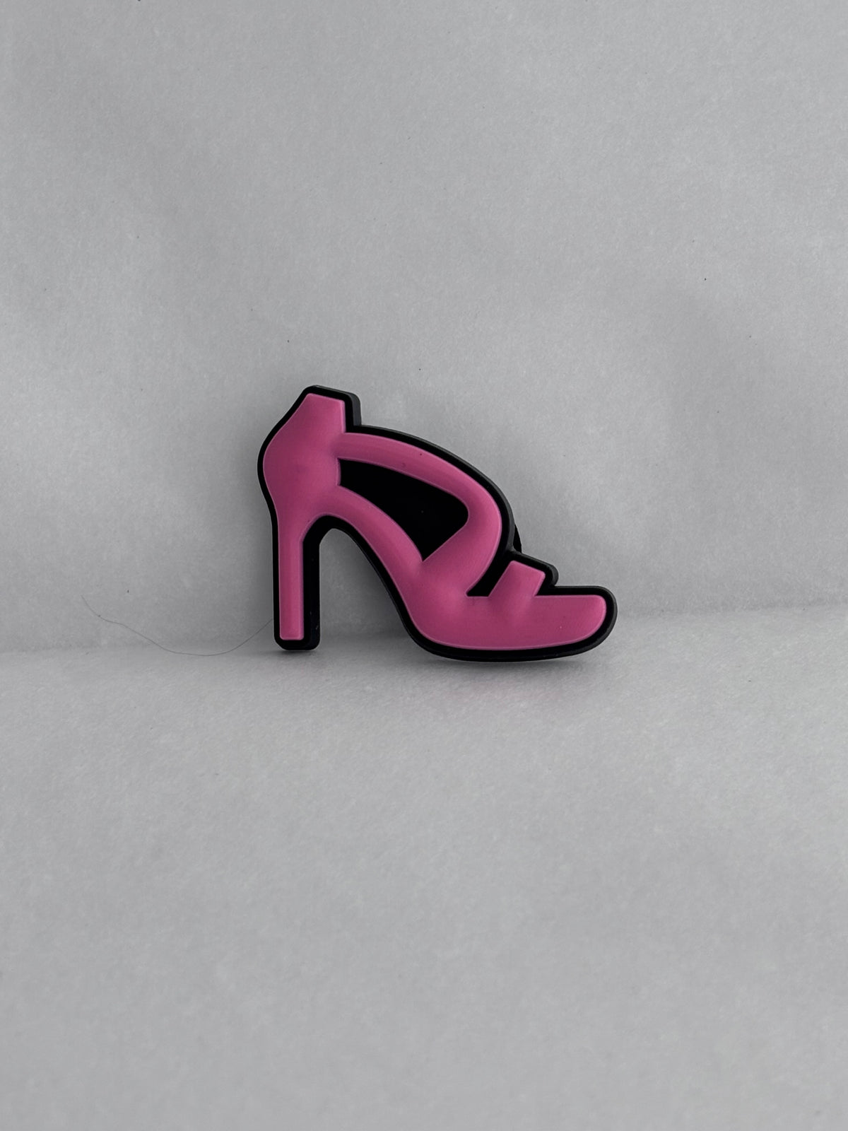 Pink stiletto shoe
