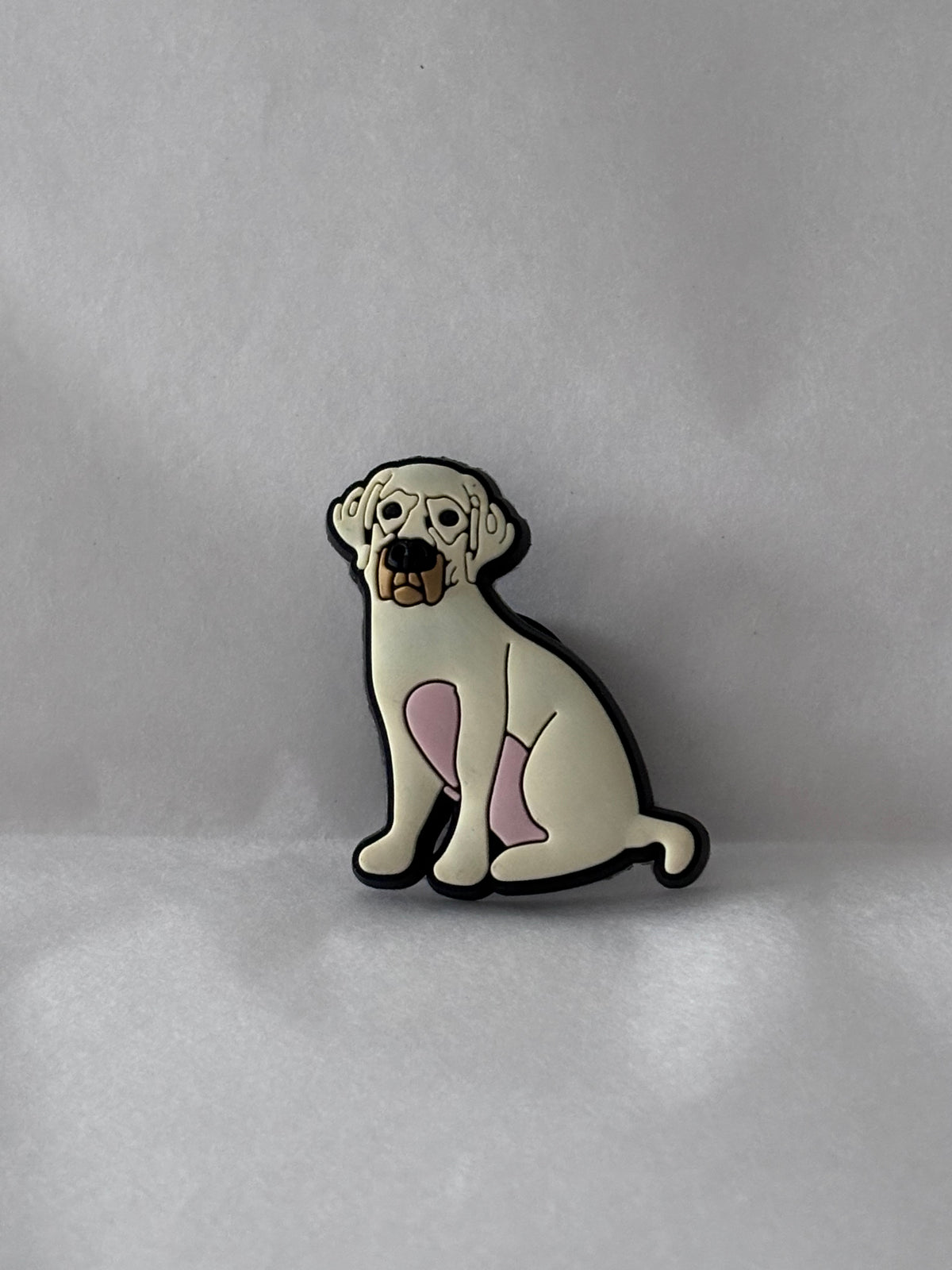 Labrador dog shoe charm