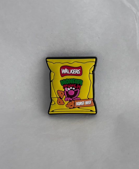 Beef Monster Munch shoe charm