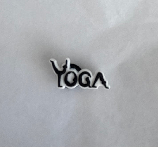Yoga Pose Logo shoe charm