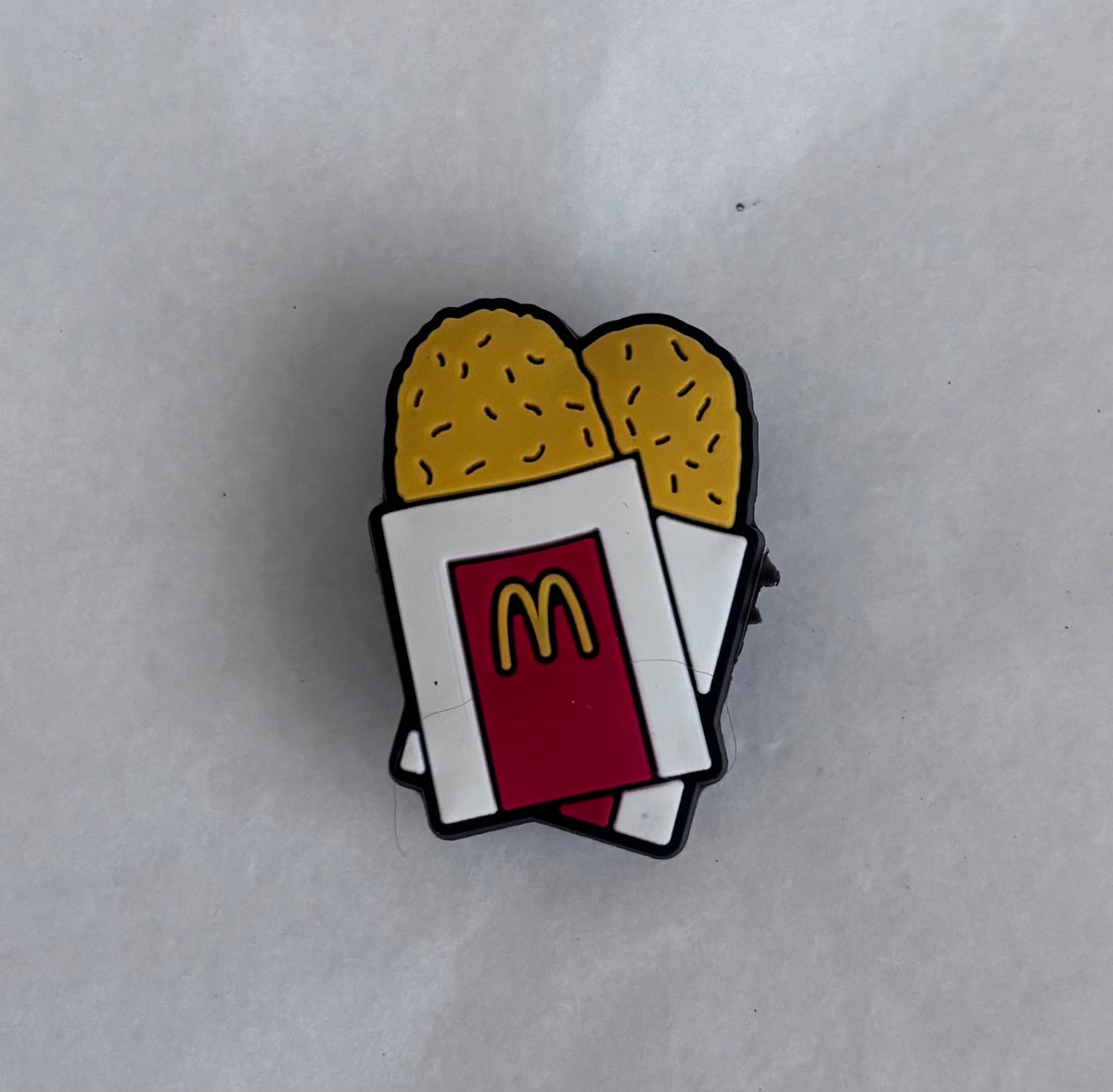 McDonald’s Hash Brown shoe charm