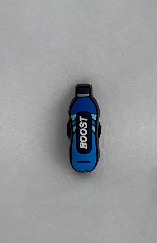 Boost bottle shoe charm