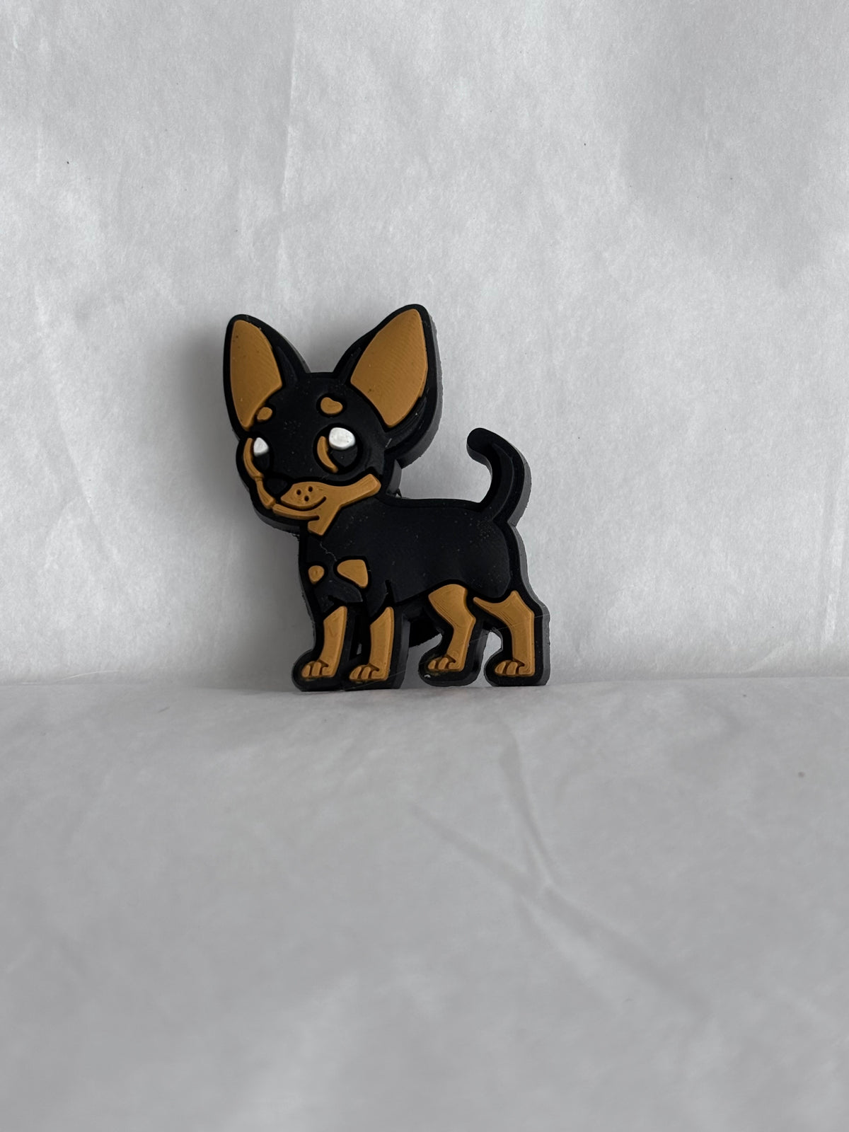 Chihuahua dog shoe charm