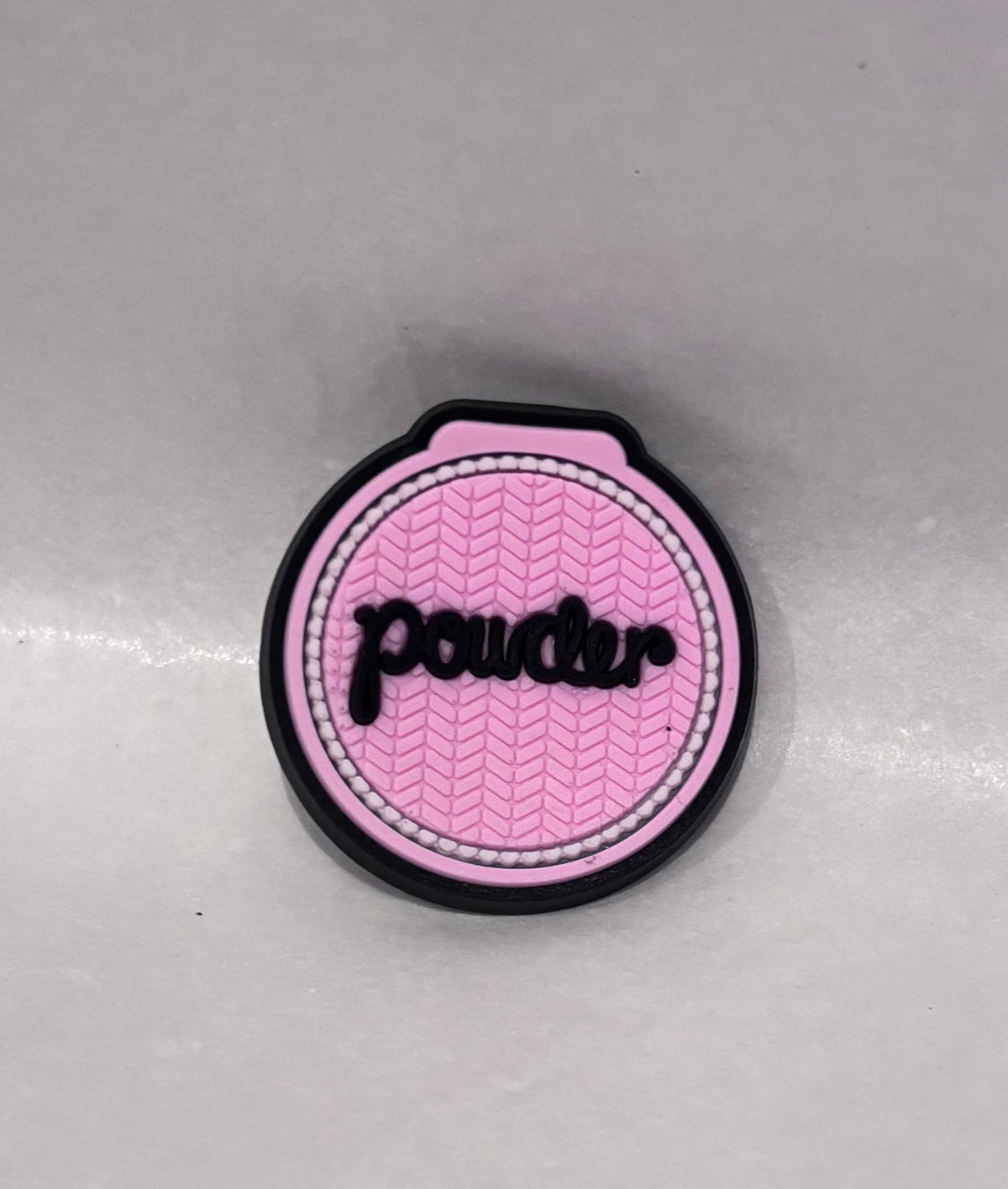 Powder Compact shoe charm