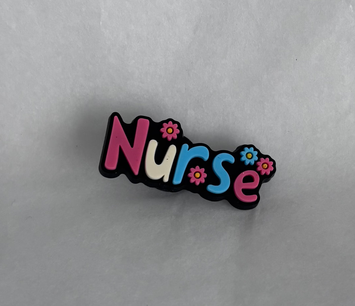 Nurse Flower shoe charm