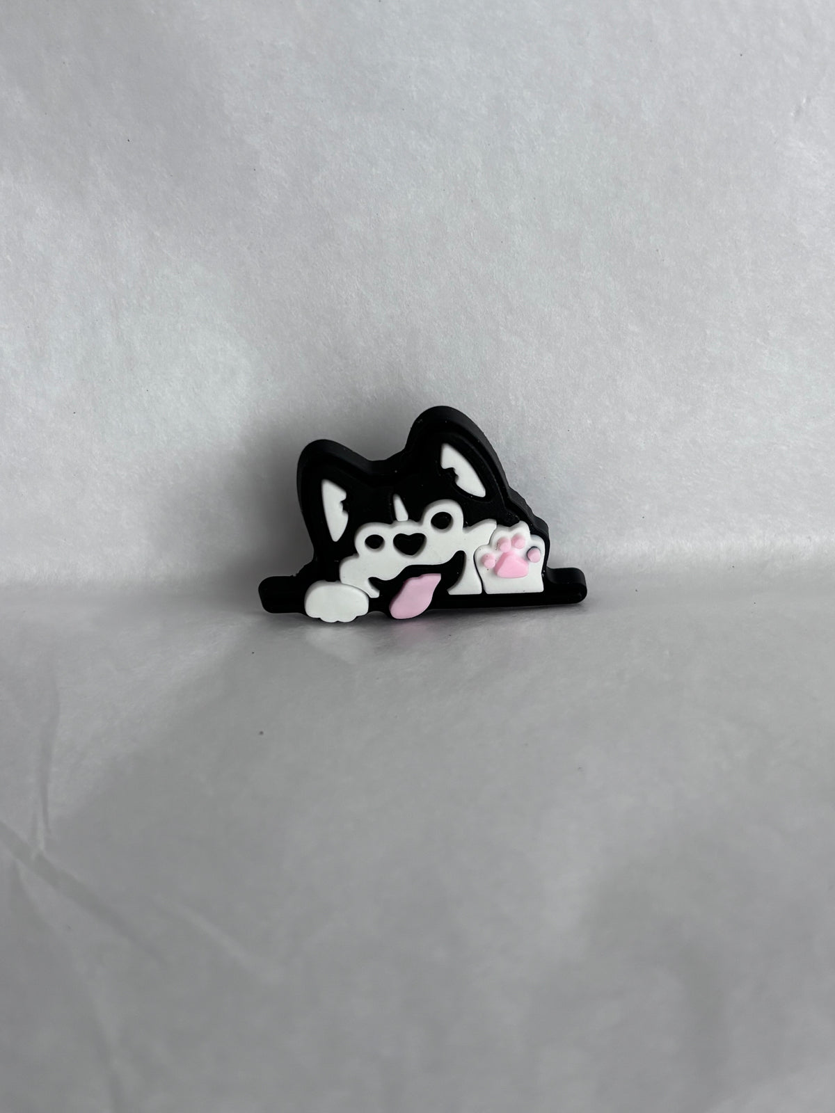 Pomsky dog shoe charm