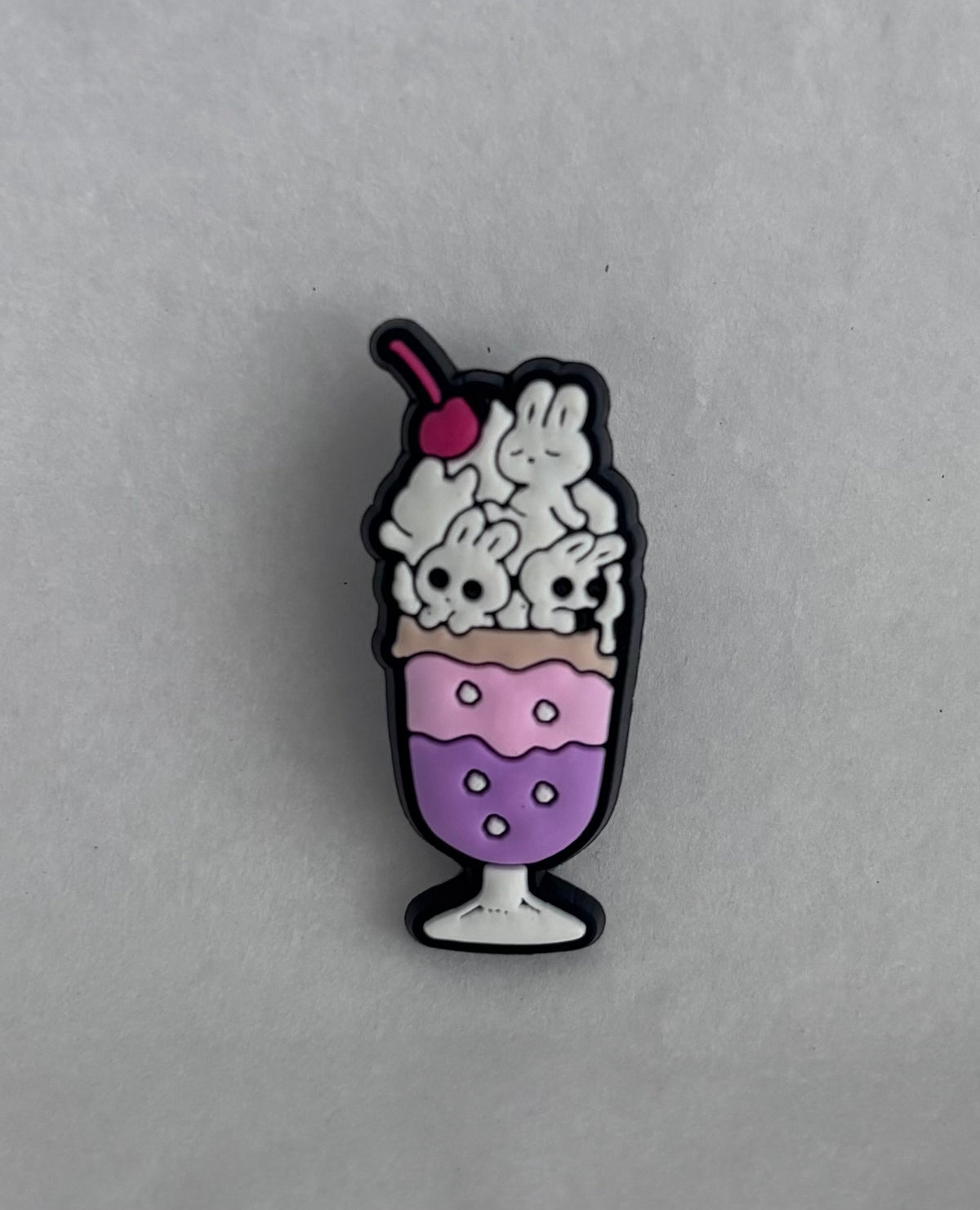 Bunny Sundae shoe charm