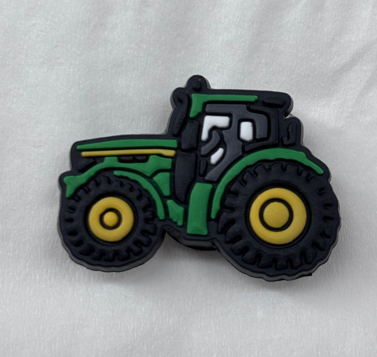 Green tractor