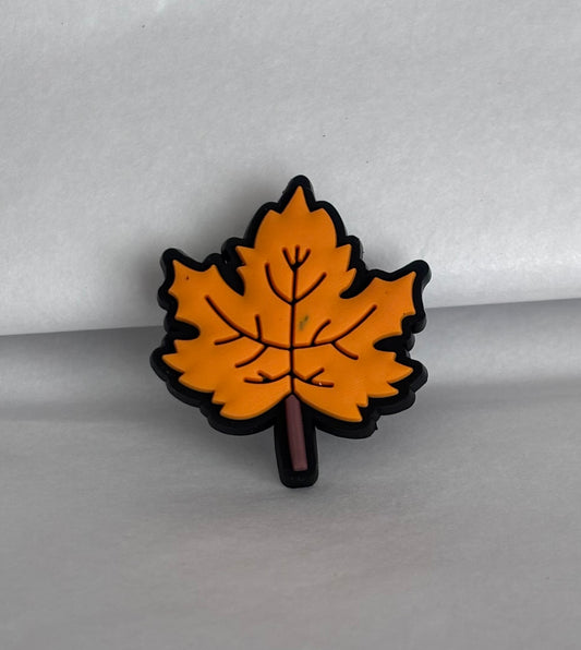 Autumn leaf orange