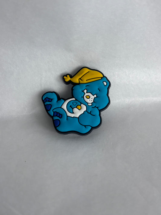 Care bear sleepy shoe charm