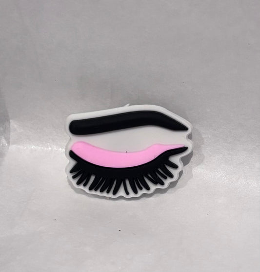 Brows & Lashes shoe charm