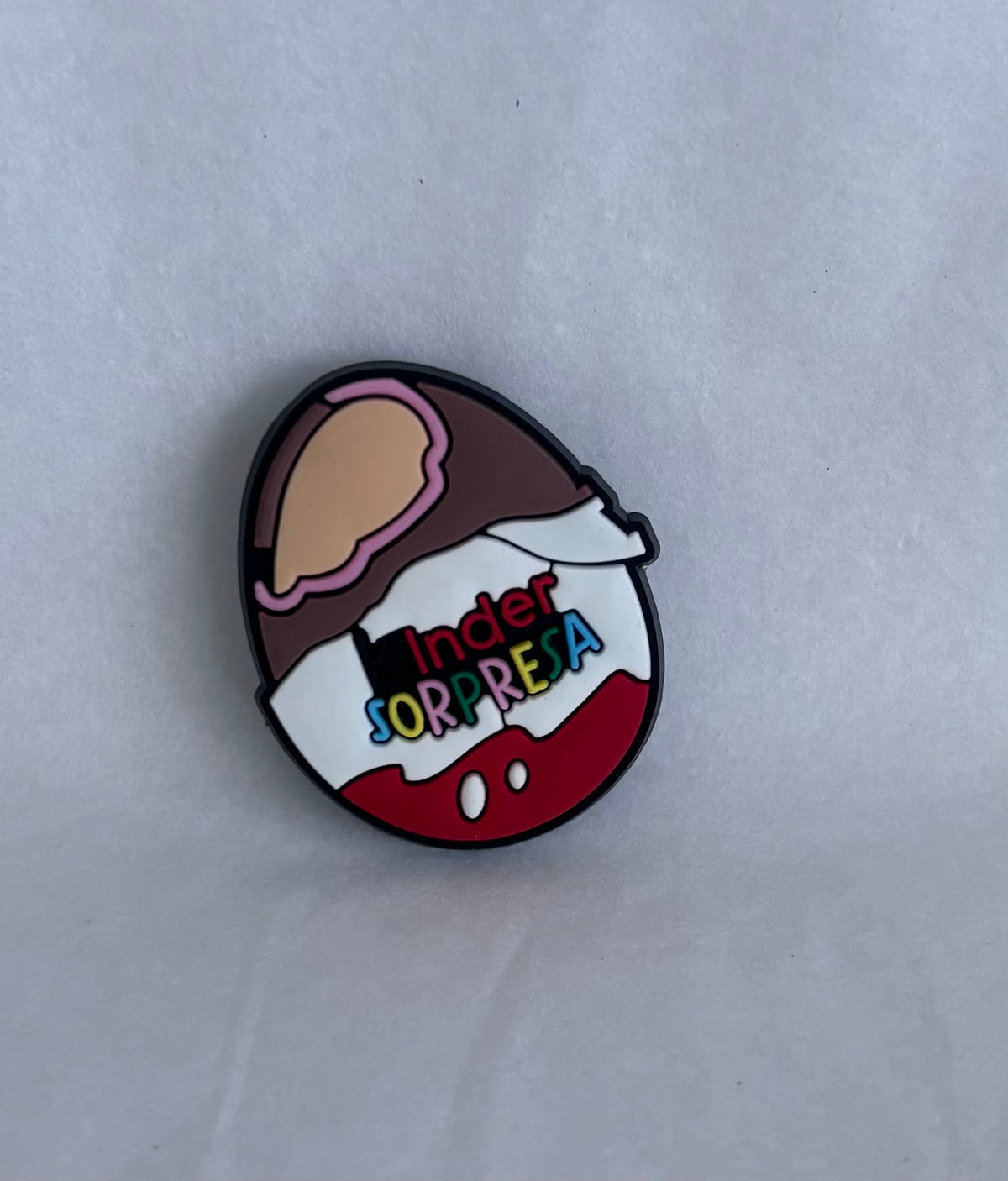 Kinder Egg shoe charm