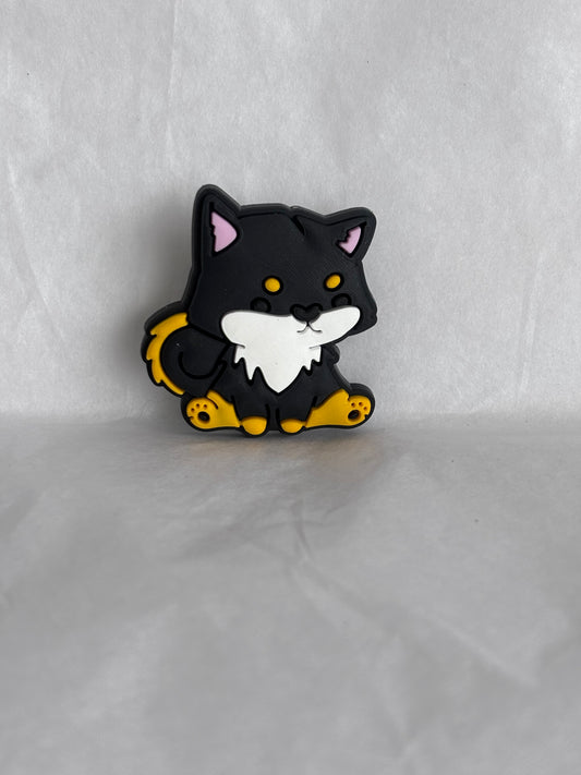 Collie dog shoe charm