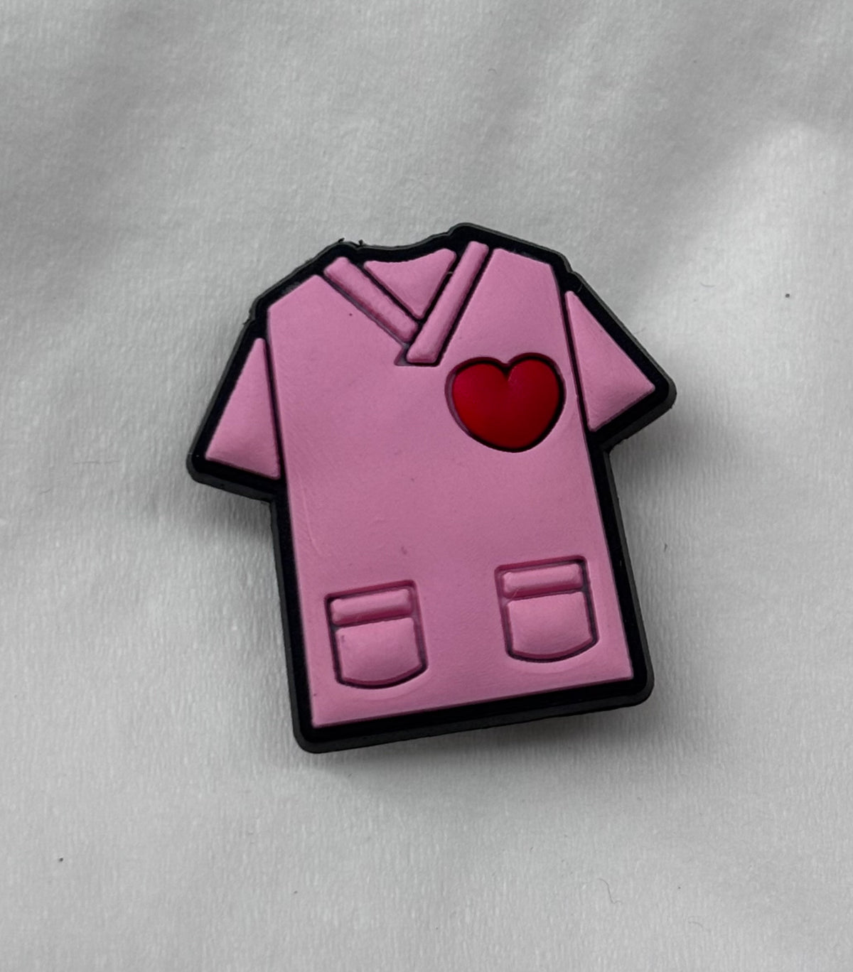 Pink nurses top
