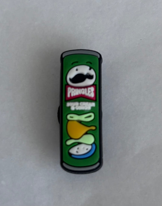 Pringles tub shoe charm