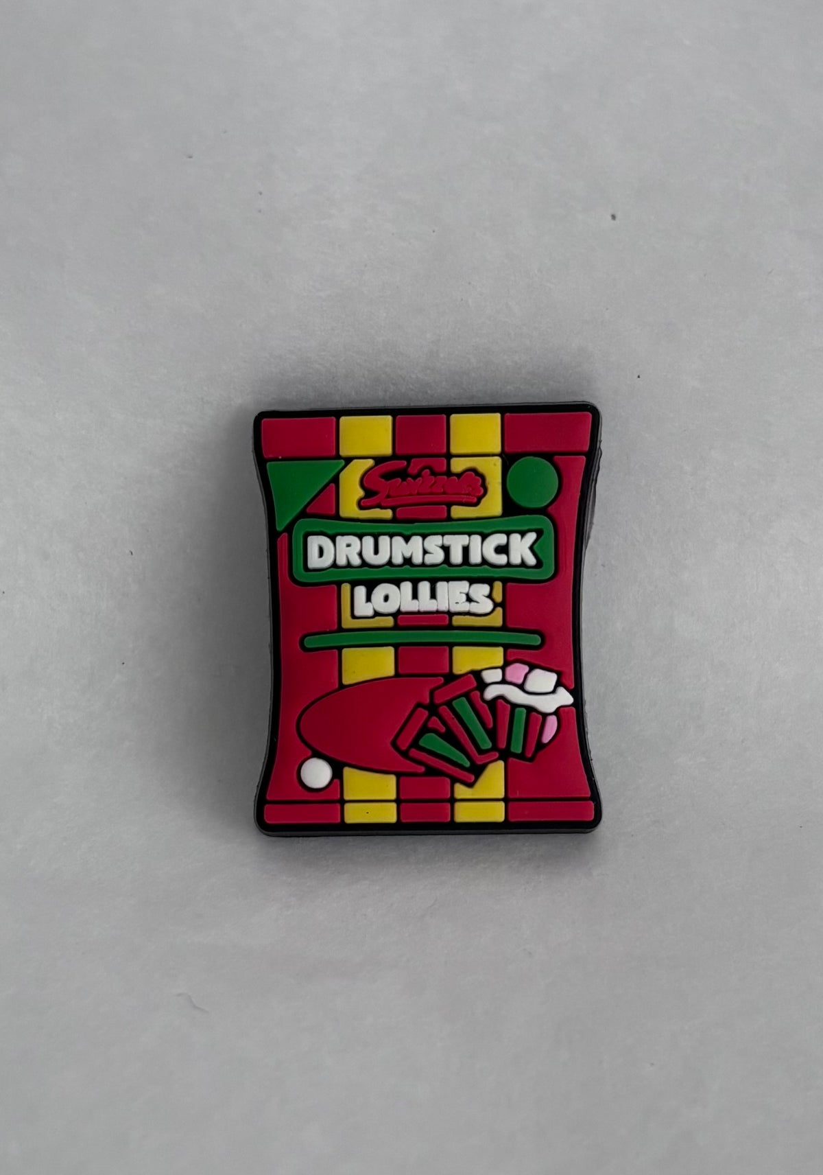 Drumstick lolly shoe charm
