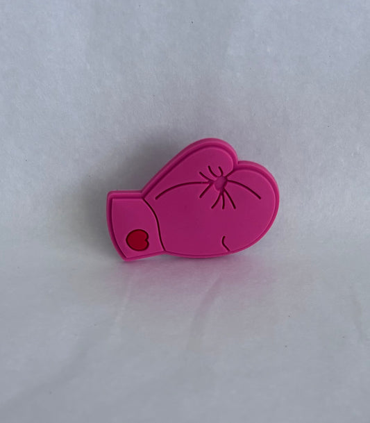 Boxing Glove shoe charm