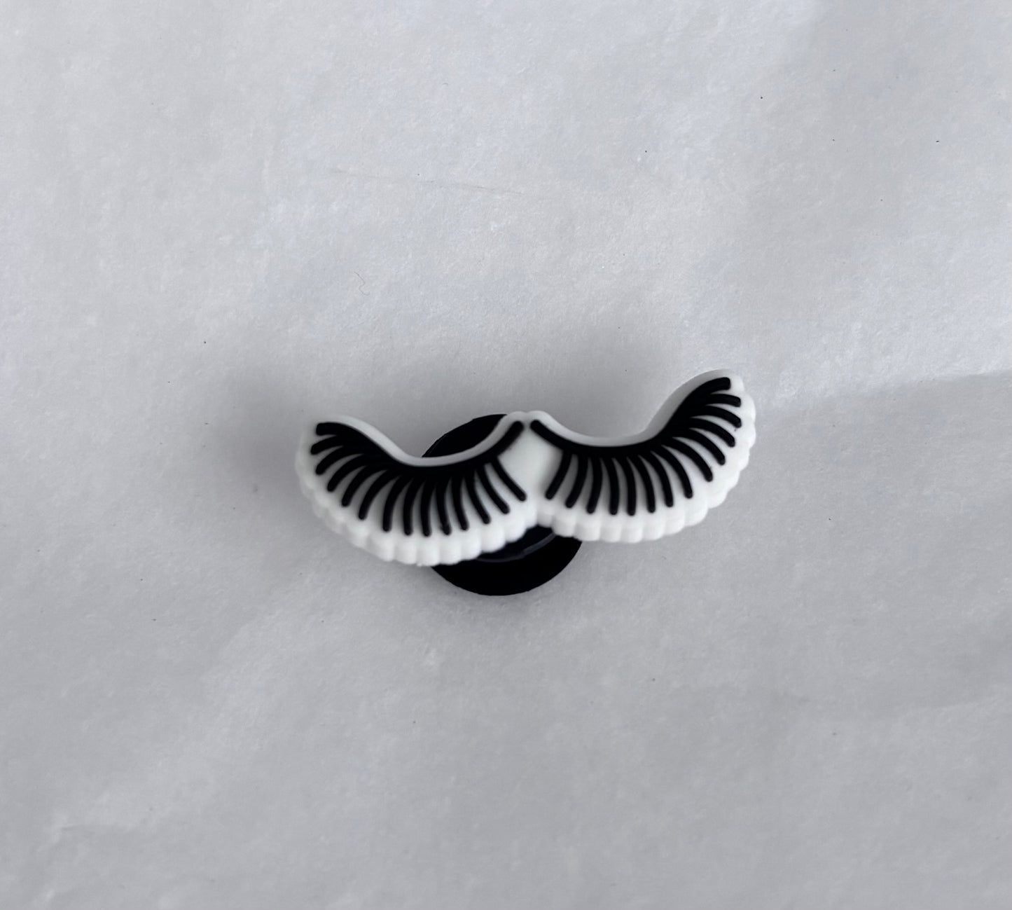 Various Eyelashes shoe charms