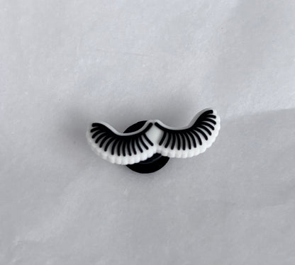 Various Eyelashes shoe charms