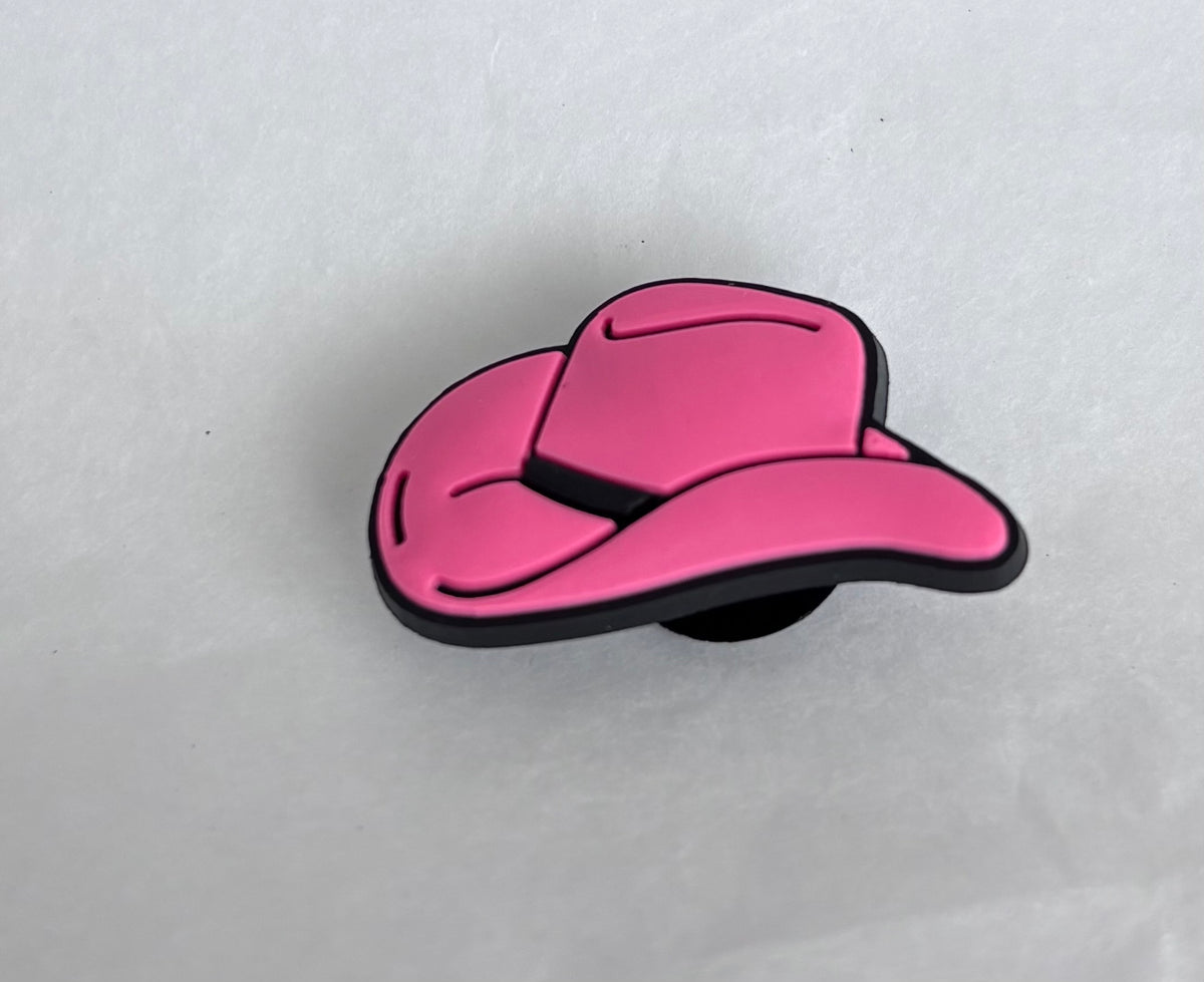 Pink cowboy hat