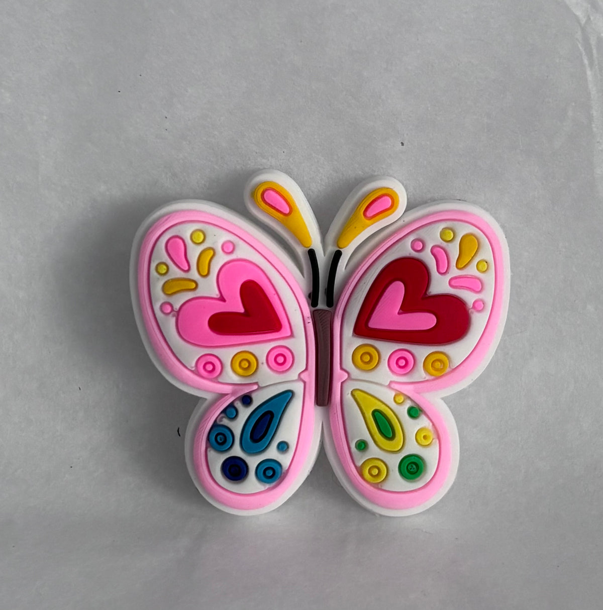 Large Butterfly shoe charm