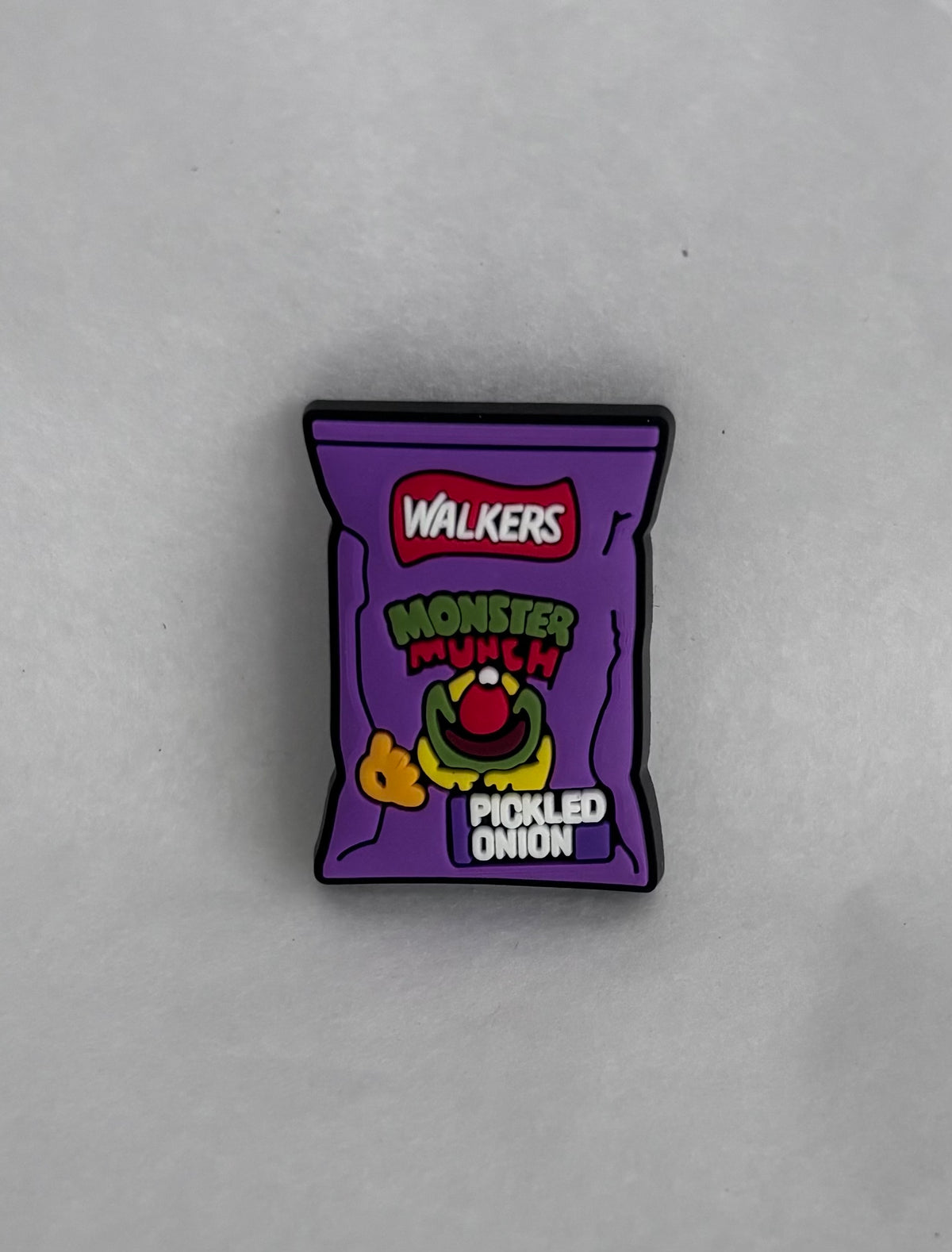 Pickled onion monster munch shoe charm