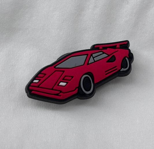 Red Lamborghini car