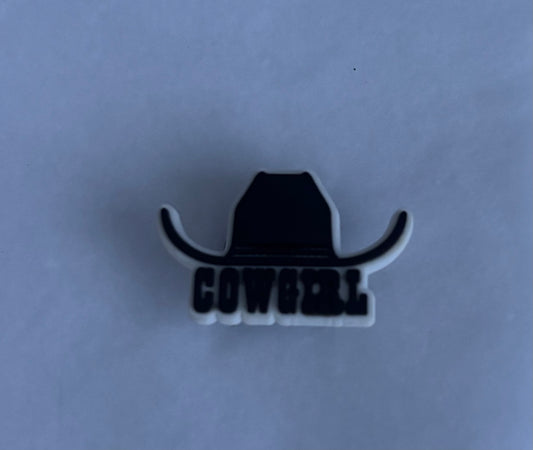 Cowgirl Hat shoe charm