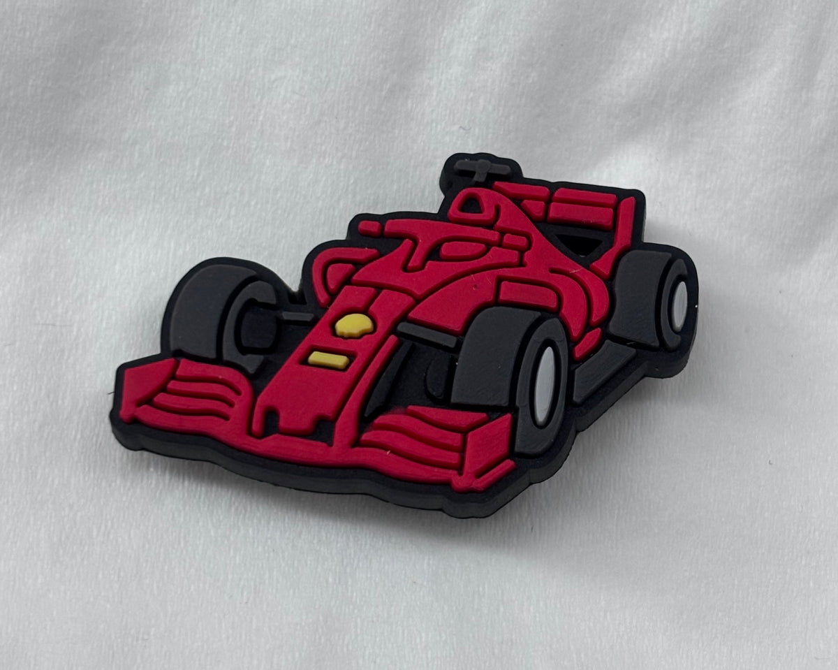Red racing car