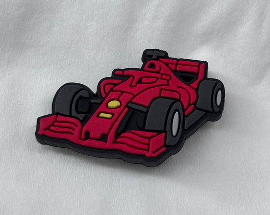 Red racing car