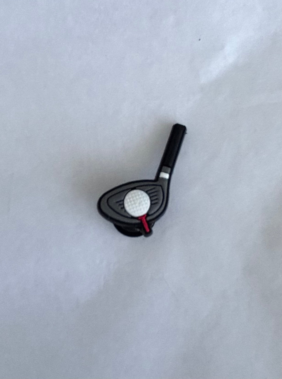 Golf enthusiast set of 6 shoe charms