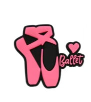 Ballet Pointe shoes charm
