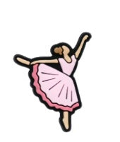 Pale pink Ballerina shoe charm