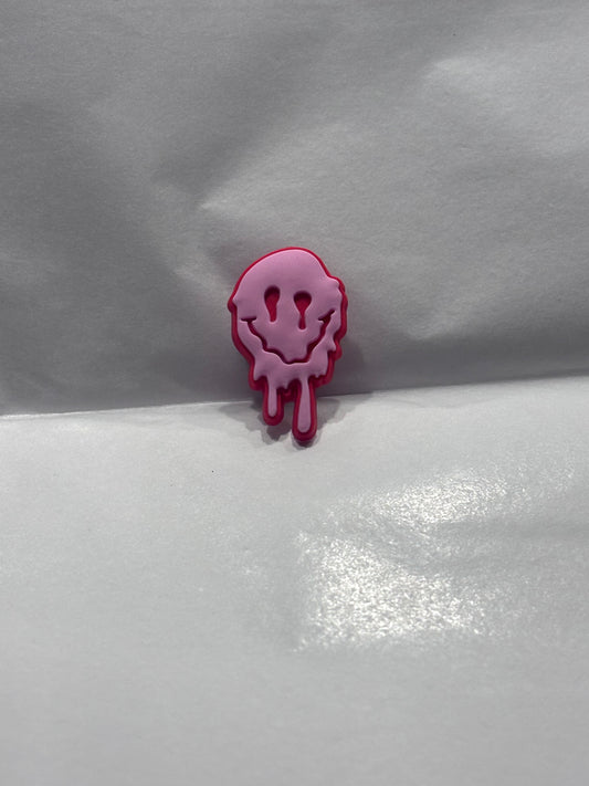 Drip face charm