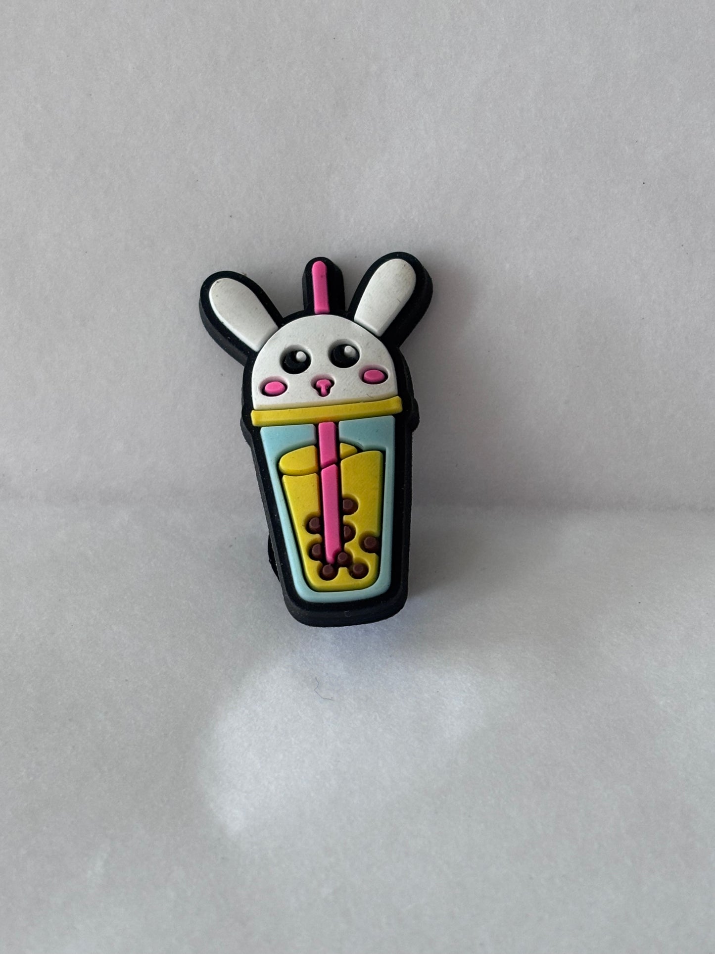 Bubble tea charm ( rabbit lid)