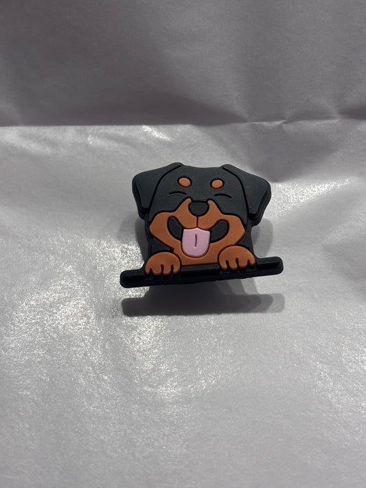 Rottweiler dog charm