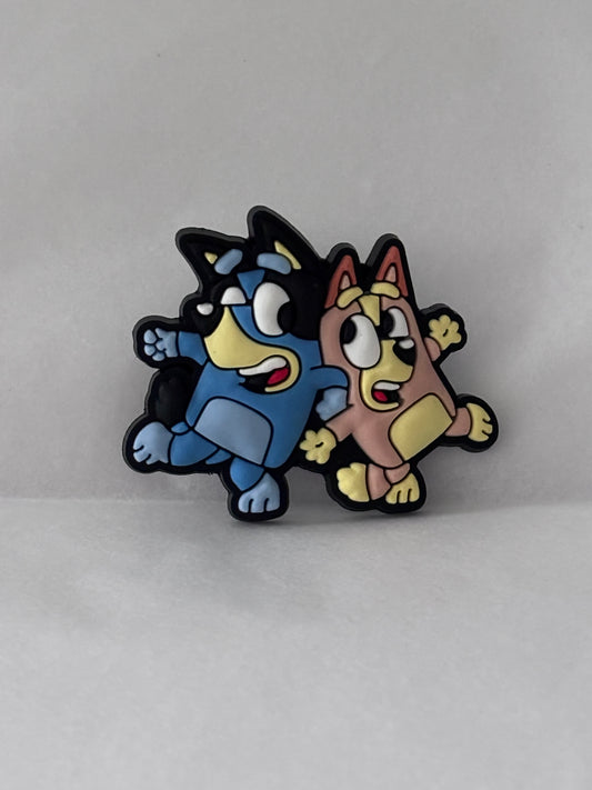 Bluey & Bingo charm