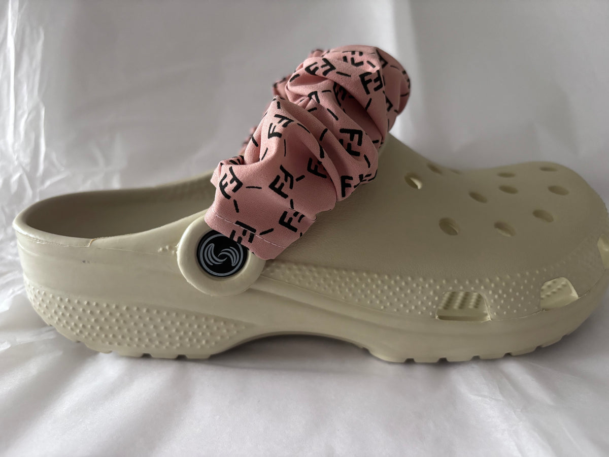 Designer inspired strap cover (Pink/black F)
