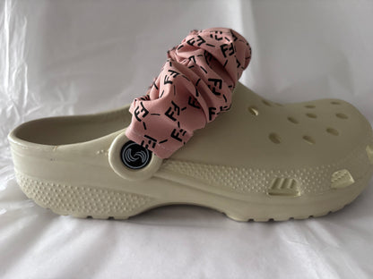 Designer inspired strap cover (Pink/black F)