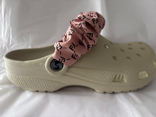 Designer inspired strap cover (Pink/black F)