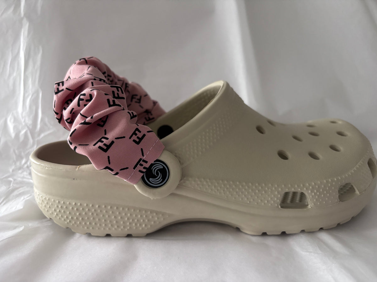 Designer inspired strap cover (Pink/black F)