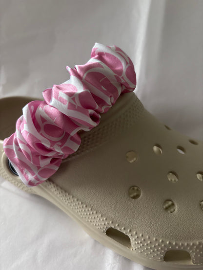 Designer inspired shoe strap cover (PINK D)