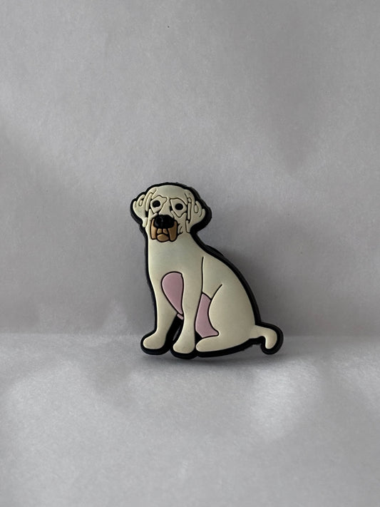 Labrador dog shoe charm