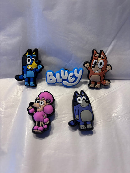 Bluey charm set